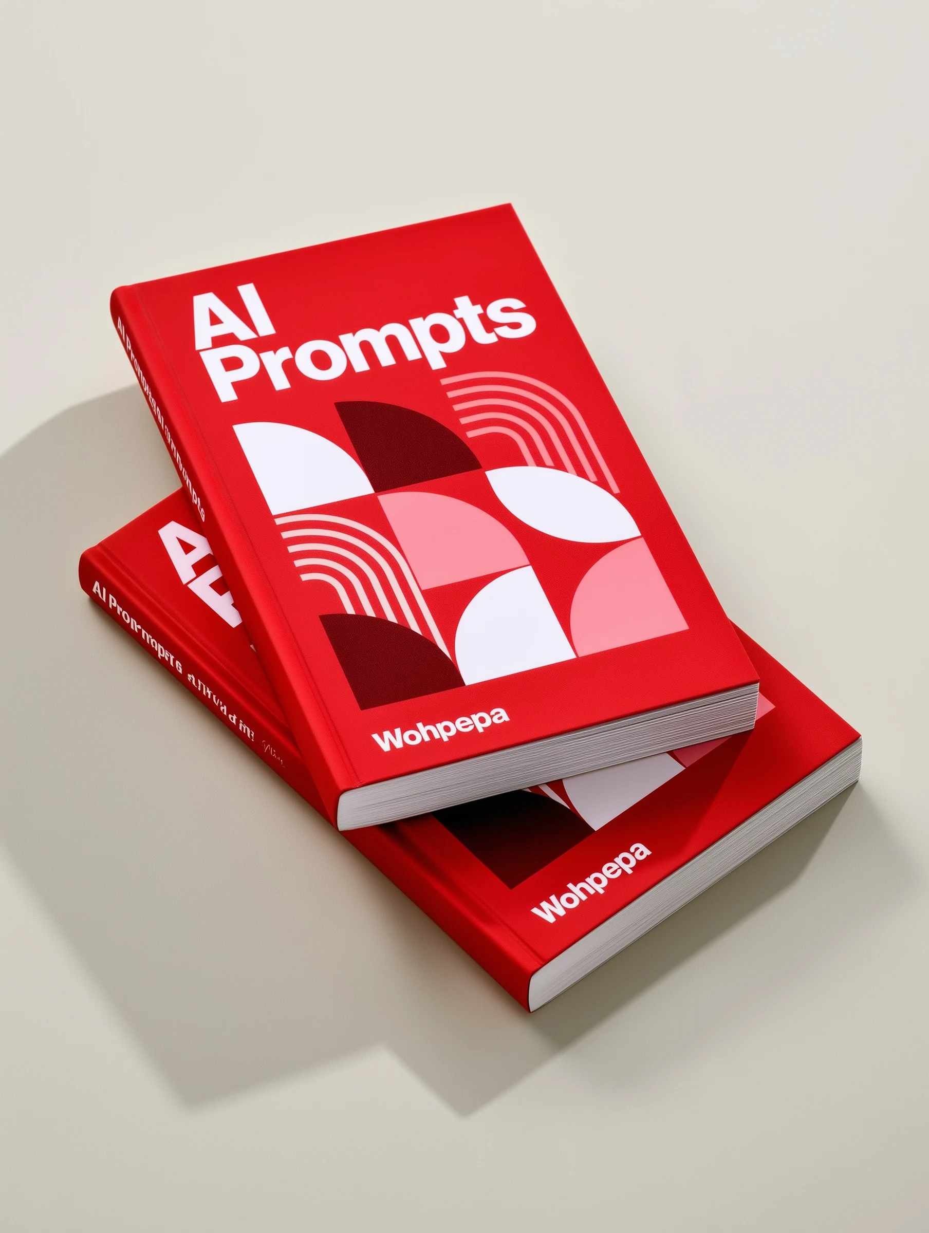 Stacked Hardcover Book Mockup
