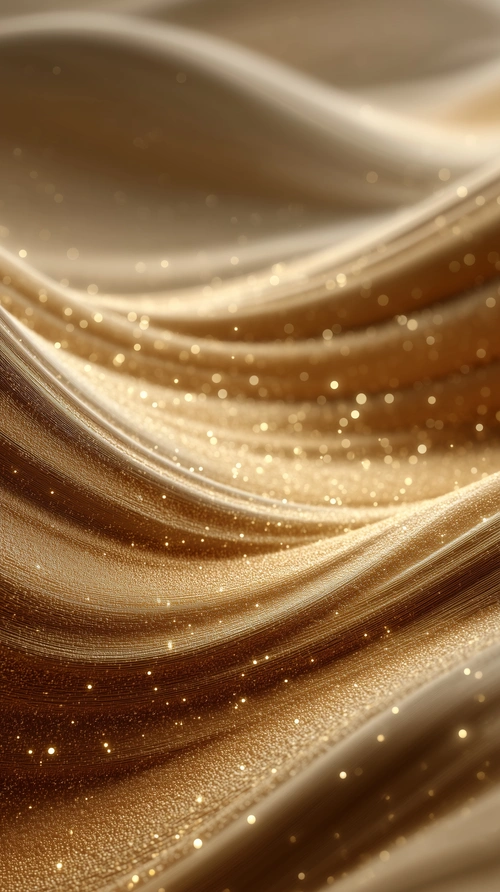 Abstract beige texture, flares and particles